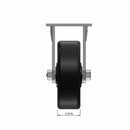 6 inch Heavy Duty Rigid Caster, USA Made Phenolic Wheel, 2 inch wide