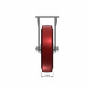 8 inch Heavy Duty Rigid Caster, USA Polyurethane Wheel, 2 inch wide