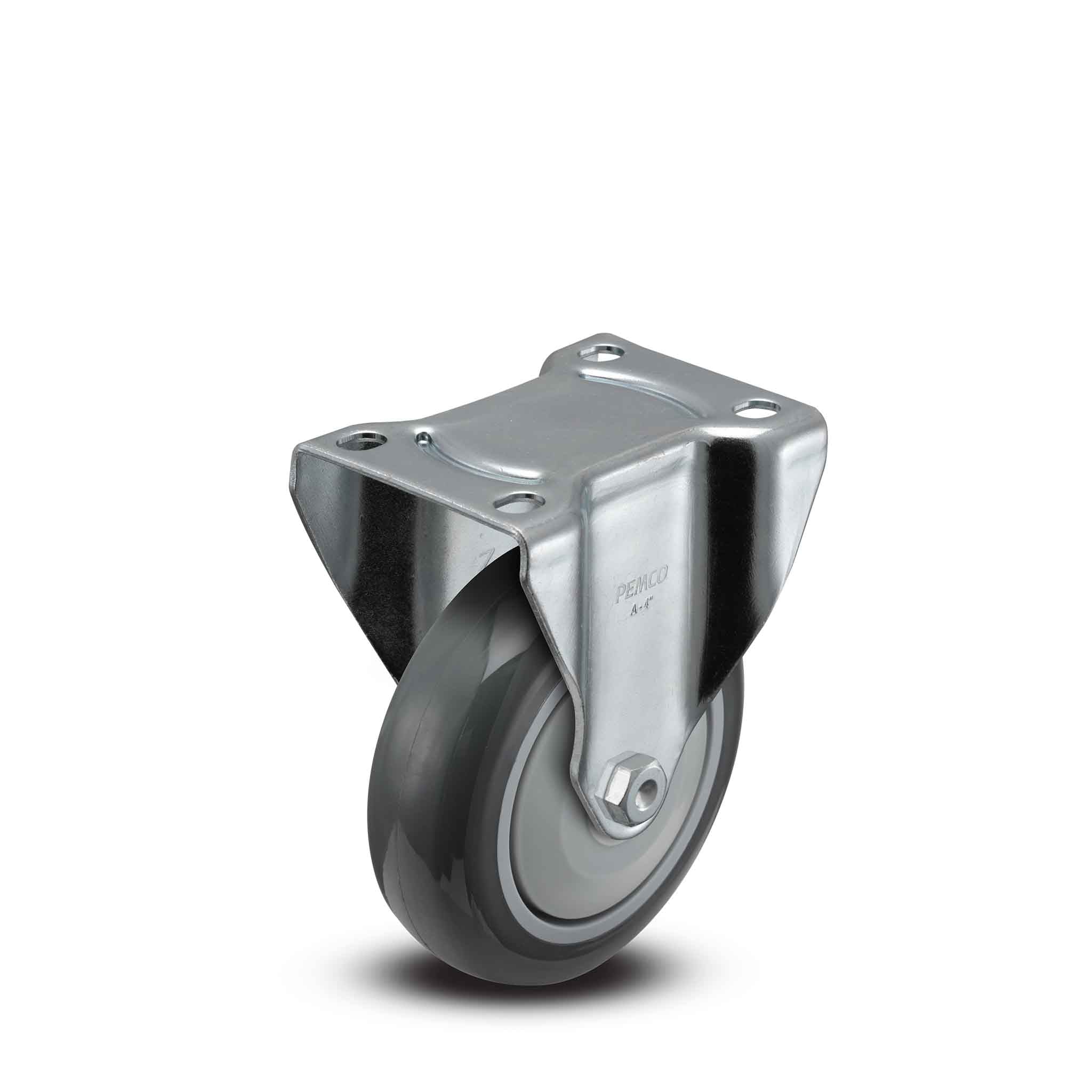 Heavy duty caster wheels with polyurethane tyre up to 1800kg