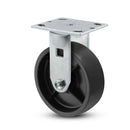 5 inch Heavy Duty Rigid Caster, USA Polypropylene Wheel, 2 inch wide