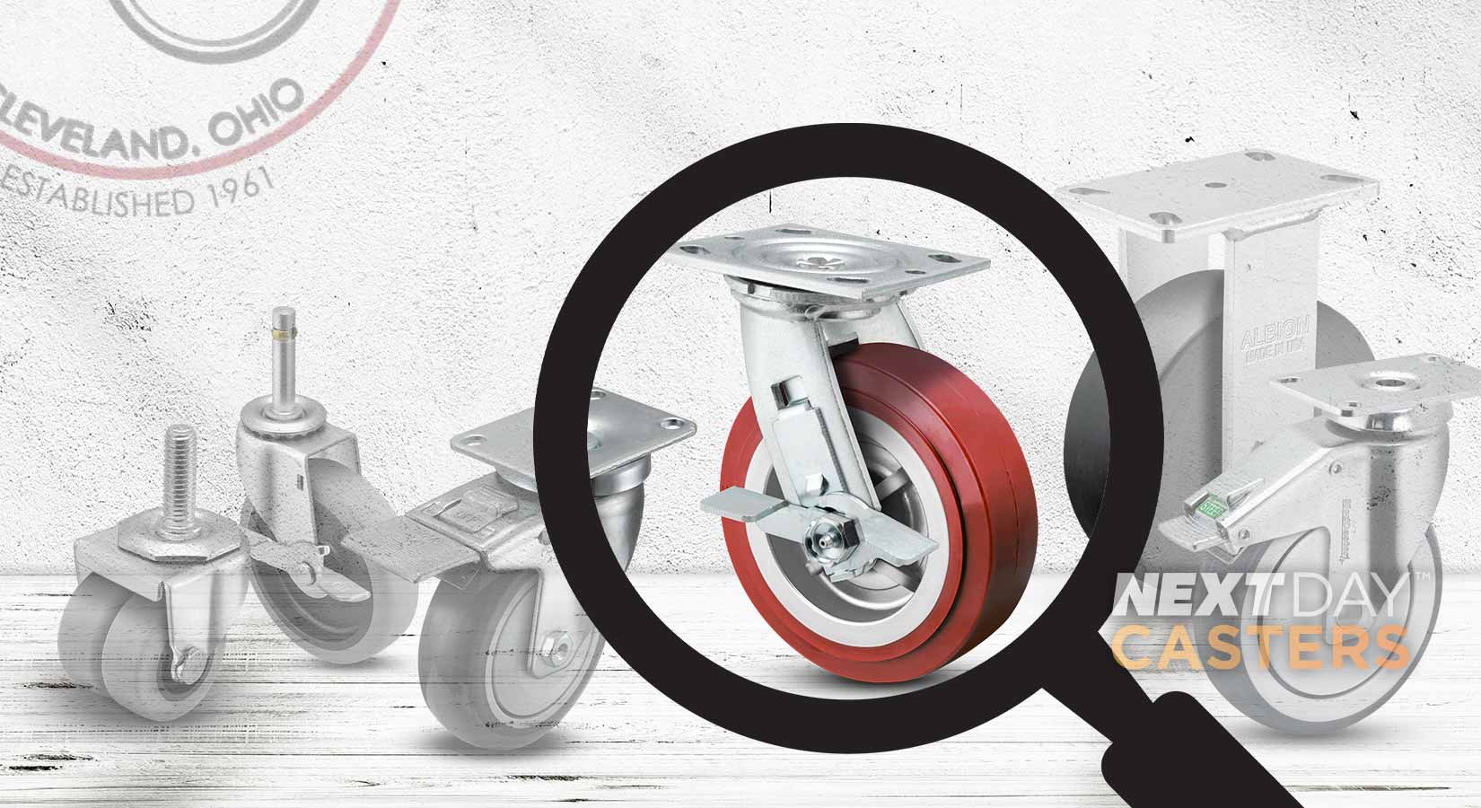 How to choose the right caster, a quick and easy selection guide