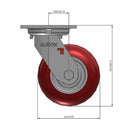 5" Ergonomic Wheel Swivel Caster