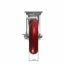 8" Ergonomic Wheel Side Brake Caster