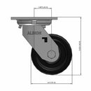 4"x2" Heavy Duty Swivel Phenolic Caster | USA-Made | 800 lb
