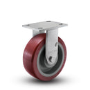 4"x2" USA Heavy Duty Rigid Polyurethane Caster | 720 lb