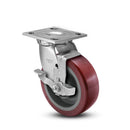 4"x2" USA Heavy Duty Swivel Polyurethane Caster with Brake | 720 lb