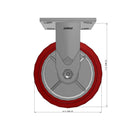 6"x2" USA Heavy Duty Rigid Polyurethane Caster | 1,100 lb