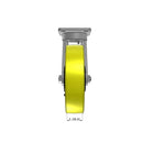 8"x2" Kingpinless Ergonomic Caster – USA Rig, Heavy-Duty Polyurethane Wheel
