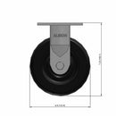 6 inch Heavy Duty Rigid Caster, 2 inch wide Phenolic Wheel, USA Made