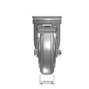 4 inch Wheel Caster with Total Lock Brake, Plate, TPR Rubber Wheel