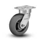 8"x2" Ergonomic Swivel Performance-Rubber Donut Wheel Caster