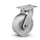 8 inch by 3 inch Heavy Duty Metal Wheel Swivel Caster, USA Made Rig