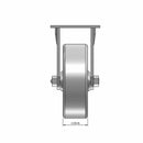 6 inch Heavy Duty Rigid Caster with Durable Metal Wheel, 2 inch wide