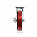 8 inch Heavy Duty USA Polyurethane Wheel Brake Caster, 2 inch wide