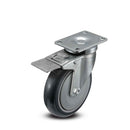 5 inch Polyurethane Swivel Caster with Total Lock Brake