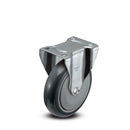 5 inch Rigid Caster with 1.25 inch wide Versatile Polyurethane Wheel
