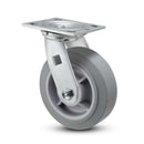 8 inch Heavy Duty USA TPR Rubber Wheel Caster, 2 inch wide