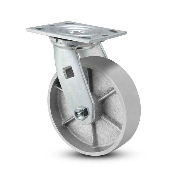 8 inch Heavy Duty Caster with Durable Metal Wheel, 2 inch wide
